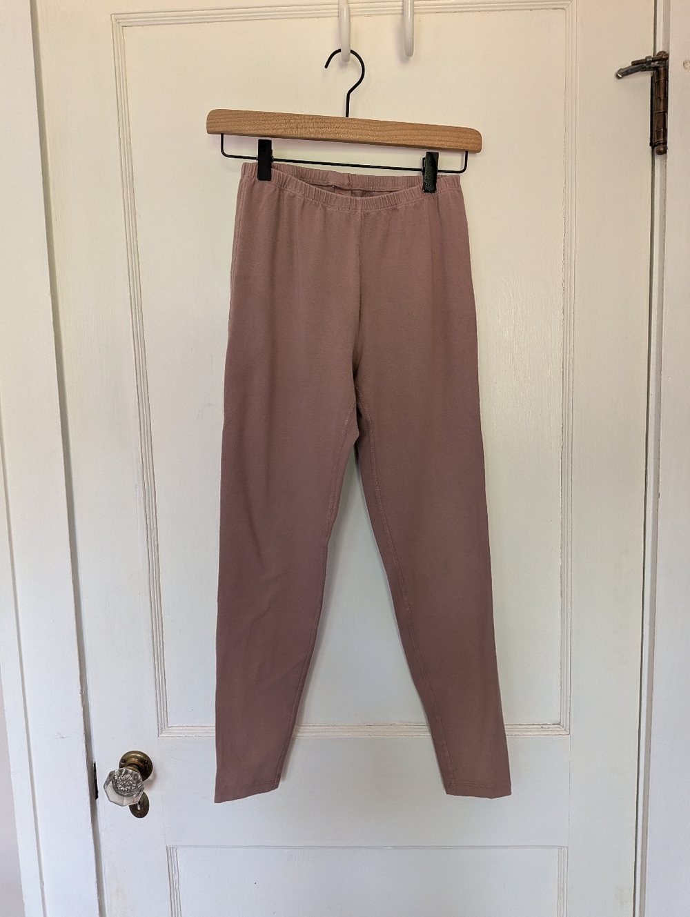 Pansy Cotton High-Waist Leggings | M